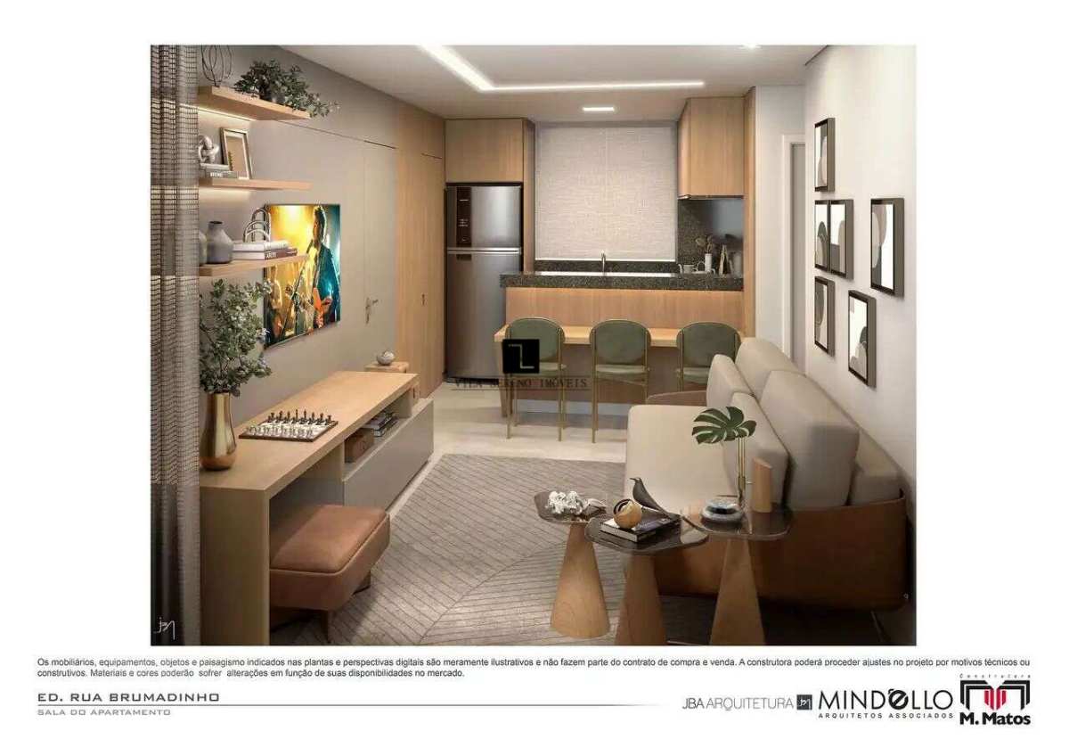 Apartamento 2 quartos com suíte a venda no bairro Prado em Belo Horizonte MG  Apartamento 56 m² com 2 quartos, sendo 1 suítes, banho social, sala amp - Vila Sereno Imóveis