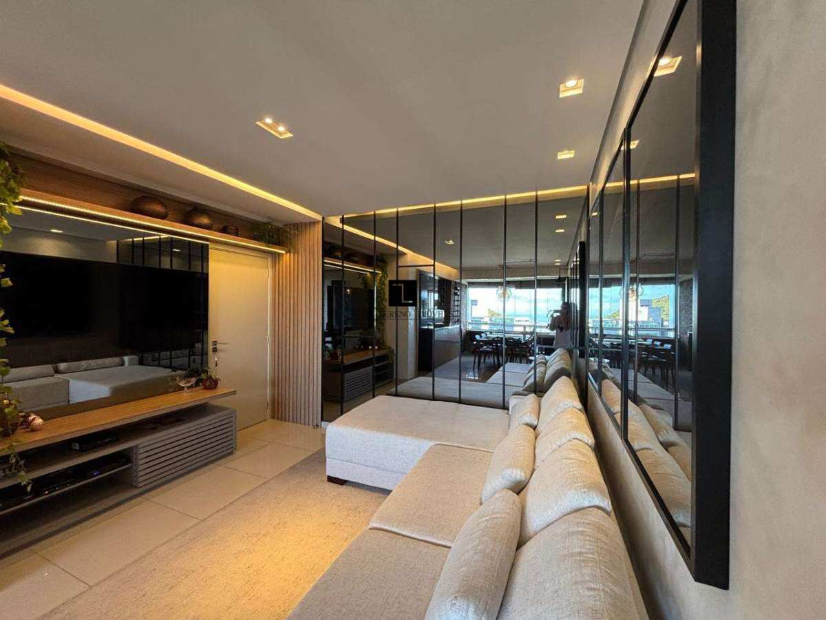 Apartamento 2 quartos com suíte, mobiliado e decorado à venda no Edifício Apoena, Vila da Serra em Nova Lima. Apartamento 72 m² com 2 quartos, suíte - Vila Sereno Imóveis