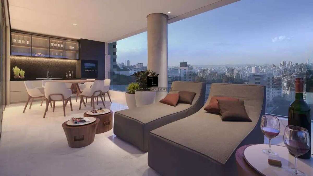 Apartamento 4 quartos e 4 suítes com 439 m² a venda no Santa Lucia em Belo Horizonte – MG   Apartamento com 4 quartos, sendo 4 suítes com closet