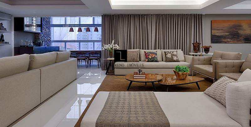 Apartamento de luxo à venda, no Green Tower Tennis Residence em Nova Lima, Vila da Serra, com 4 quartos, 260m² - Vila Sereno Imóveis