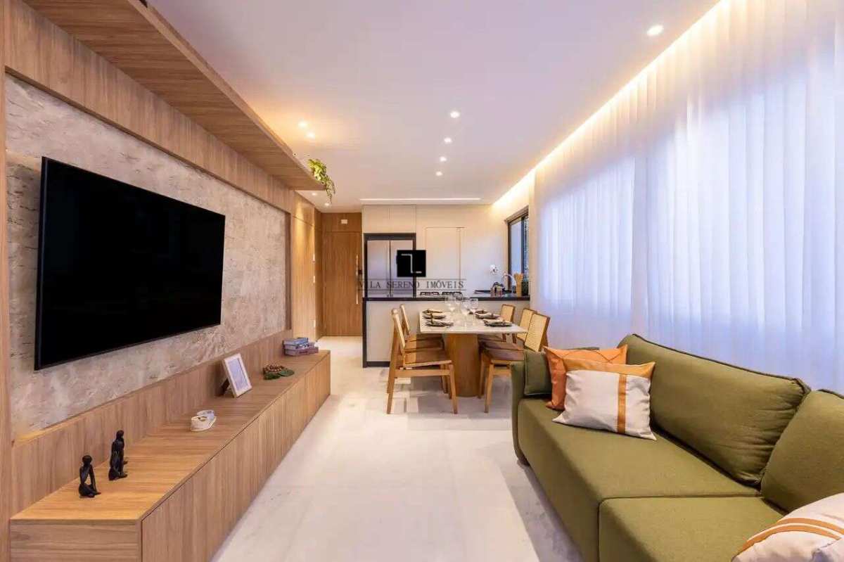 Apartamento de luxo à venda em Belo Horizonte, Sion, com 2 quartos, 72m² - Vila Sereno Imóveis