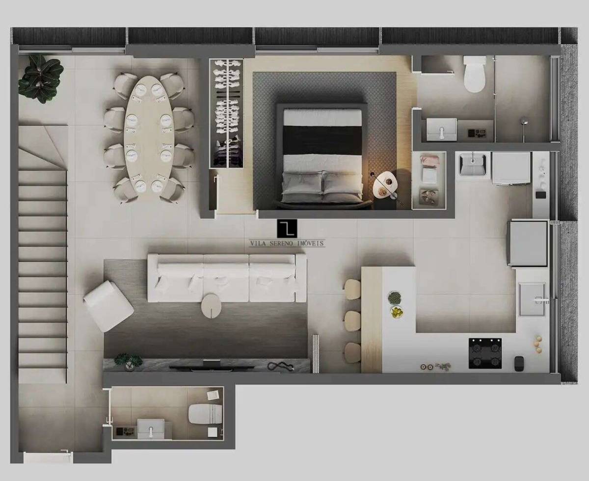 Cobertura, 2 quartos, 267 m² - Foto 13