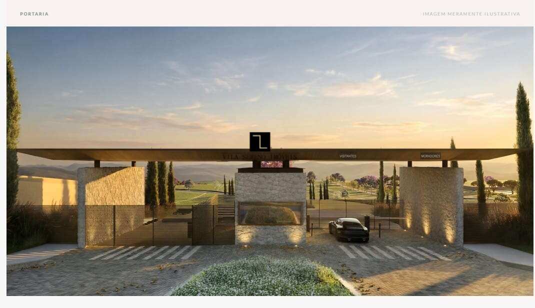 Lançamento de lotes em condomínio de alto padrão em Alphaville Lagoa dos Ingleses em Nova Lima MG